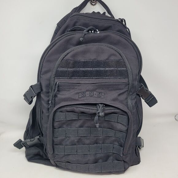 SOC Sandpiper Of California Military Tactical Backpack Bug Out Bag Black #5016 main image 6